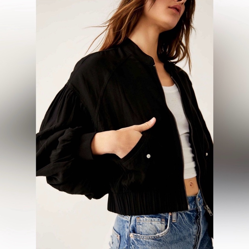 NWT: Free People On Pointe Bomber Jacket